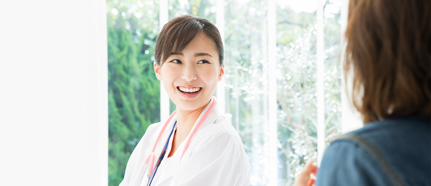 女性医師による痔の診療